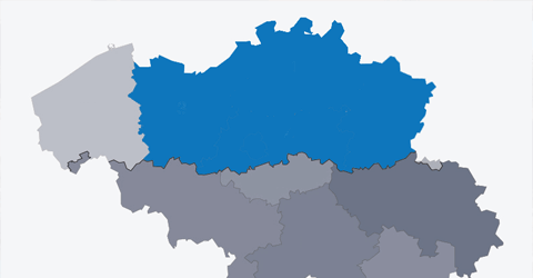 Limburg, antwerpen, vlaams brabant, oost vlaanderen